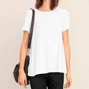 EILEEN FISHER Petite Lightweight Viscose Jersey Tee